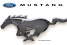 Neues Emblem für den Mustang: Ab 2010 wirkt das Badge sportlicher und muskulöser