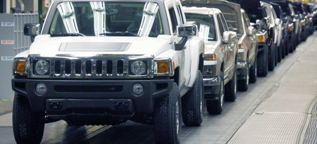 Bye bye Hummer - der letzte H3 rollt vom Band: 