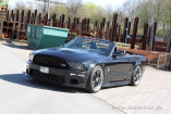 Wie aus einem Guss  2006er Ford Mustang GT Convertible mit 550 PS: Ford Mustang ohne Ecken und Kanten
