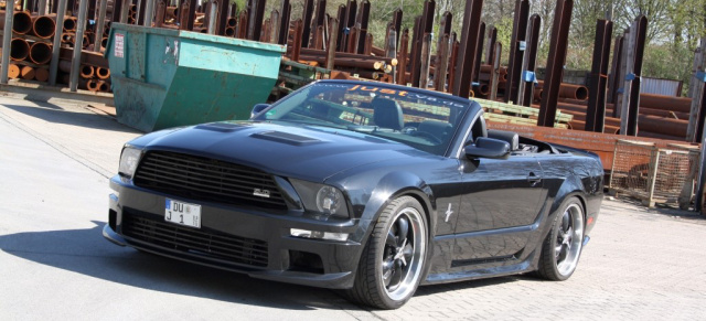 Wie aus einem Guss  2006er Ford Mustang GT Convertible mit 550 PS: Ford Mustang ohne Ecken und Kanten
