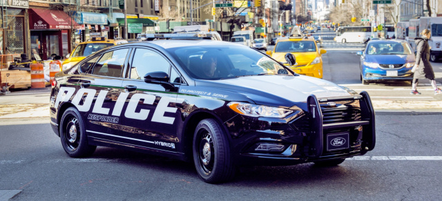 Ford Police Responder Hybrid: Ford baut erstes Hybrid-Polizeiauto für Verfolgungsjagden