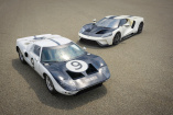 2022er Ford GT-Supersportwagen: Limitierte Ford GT Heritage Edition huldigt den Ursprüngen der Supersportwagen-Serie und feiert Prototypen von 1964