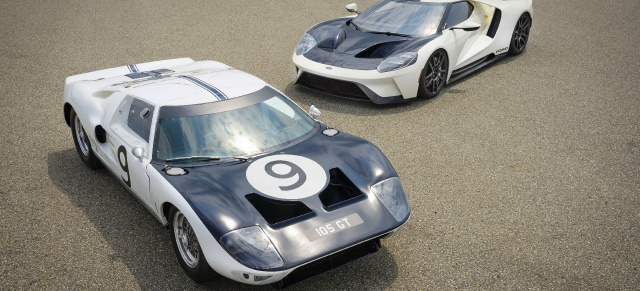 2022er Ford GT-Supersportwagen: Limitierte Ford GT Heritage Edition huldigt den Ursprüngen der Supersportwagen-Serie und feiert Prototypen von 1964