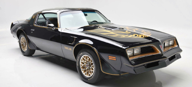 Filmauto des Filmstars unterm Hammer: Burt Reynolds’ 1977 Pontiac Firebird Trans-Am wird versteigert