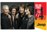 Jeep sponsort Rolling Stones Europa-Tournee: Der Jeep Grand Cherokee ist das offizielle Fahrzeug der Rolling Stones Europa-Tour `14 On Fire´