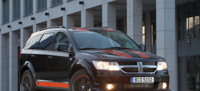 Familien-Van macht auf Rallye-Car: Dodge Journey SR : Irmscher tunt den Kompaktvan