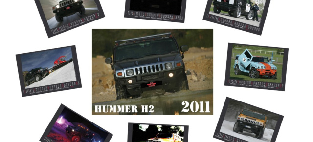 Der Hummer H2 Kalender 2011 : Frisch aus der Druckerpresse von 99 RODEO DRIVE