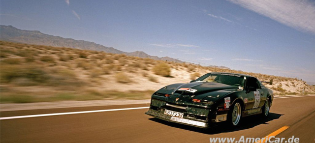 Mit Hand und Herz! Geschwindigkeits-Rekord-Versuch!: US-Car Speed-Freak: 1986er Pontiac Firebird Trans Am