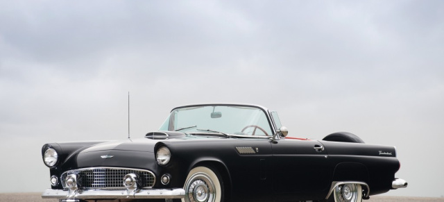 Low Mileage-US-Car: 1956 Ford Thunderbird Convertible : Dieser Donnervogel ist nur 12.500 Meilen geflogen! 