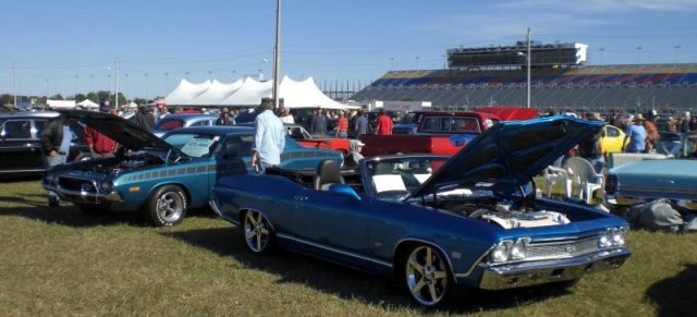 Turkey Run Day 2: Car Corral at Daytona Beach: 