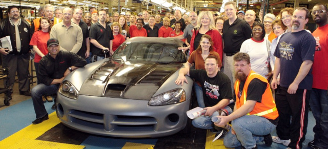 Dodge beginnt Fertigung der 2010 Viper SRT10 ACR-X: 