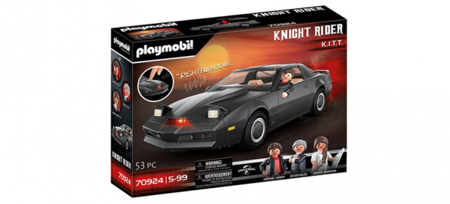 "K.I.T.T." von Playmobil: Knight Rider Set zum 40. Jährigen Jubiläum
