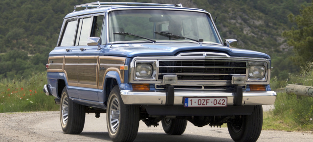 Moderner Allrad-Kombi mit Oldie-Look: 1991 Jeep Grand Wagoneer 