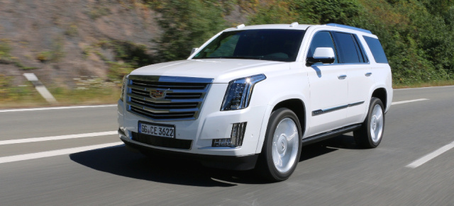 Fahrbericht Cadillac Escalade: Luxus-Liner