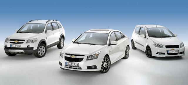 Chevrolet fährt mit drei neuen Sondermodellen auf : 