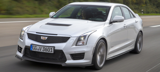 Pressepräsentation Cadillac V-Serie: : 320 km/h für unter 100 000 Euro