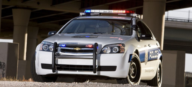 Der Chevy Caprice kommt zurück  als Polizeiwagen!: 