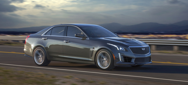 Schneller Limo-Service: Cadillac CTS-V mit 649 PS