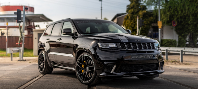 Jeep Grand Cherokee Trackhawk: MANHART GC 800 - ein Jeep vom BMW Tuner?