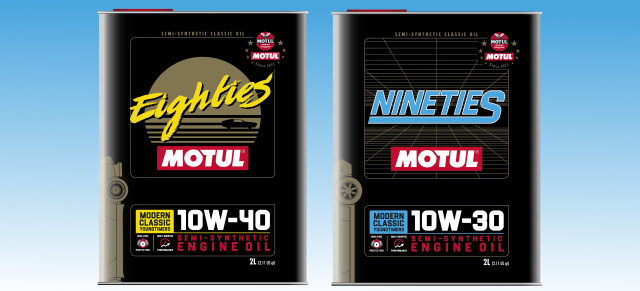 Zwei neue Motul Classic Produkte: Klassische Motorenöle für Youngtimer