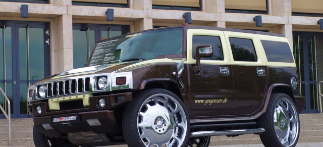 547 PS US-Car mit Latte Macchiato : Hummer H2 mit toller Optik und Kompressor