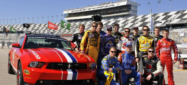 Ford Mustang war Pace Car bei Daytona 500: 