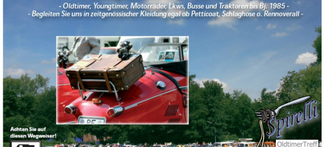 25.7.: 2. Großer OldtimerTreff Gelsenkirchen: Fahrzeuge bis Baujahr 1985 treffen sich am Spirelli im Mobilcamp