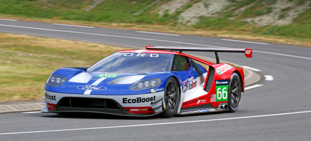 50 Jahre nach dem historischen Dreifachsieg: Ford startet mit dem neuen GT Super Sportwagen bei den 24 Stunden von Le Mans 2016