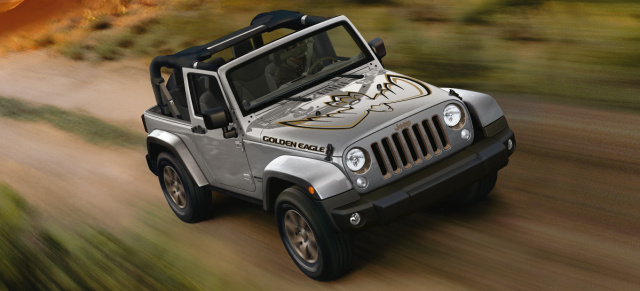 Sondermodell:  Jeep Wrangler „Golden Eagle“ 