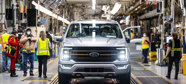 Keep On Truckin’: Das 40-millionste Ford F-Serie Pickup-Modell läuft vom Band