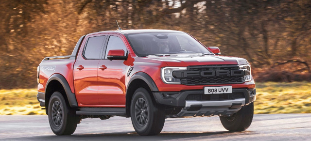 Markteinführung im September 2022: Ford Ranger: Der Raptor macht den Anfang