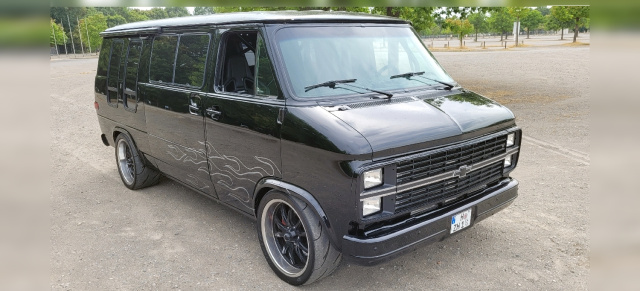 3.-11. Dezember, Essen Motor Show, Messe Essen: Der VIPER-VAN - Chevy G20 Van mit V10 kommt zur tuningXperience