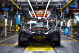Job#1 für die Corvettte C8: Erste 2020 Chevrolet Corvette rollt vom Band