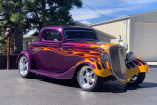 Ein Zeitsprung in der Rod-Kulture: 1934er Ford Coupe: Purple Time Warp