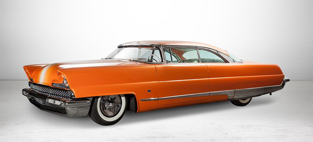 Traum-Custom: Lincoln Premiere “Dreamsicle “Hotrod” von Gene Winfield, 1956