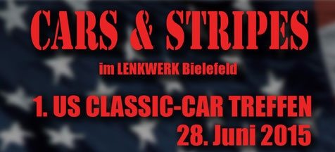 28. Juni, Bielefeld: 1. US Classic-Car Treffen im Lenkwerk