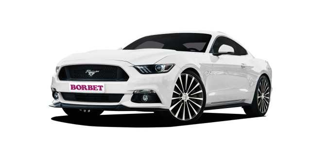 Neue Hufe für das Pony Car: BORBET BLX-Raddesign für den Ford Mustang