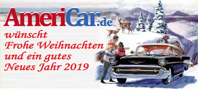 AmeriCar.de macht Ferien: Frohe Weihnachten und ein gutes neues Jahr!