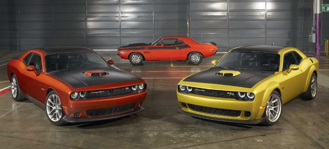 Limitiertes Sondermodell: Dodge Challenger 50th Anniversary Edition