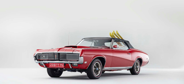 1969 Mercury Cougar XR-7 Cabrio: James Bond’s Muscle Car aus "Im Geheimdienst Ihrer Majestät" wird versteigert