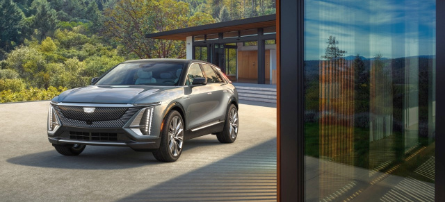 Premiere des ersten vollelektrischen Cadillac: 2023er Cadillac LYRIQ