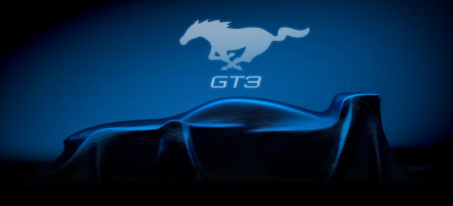 Ford feiert 2024 sein Comeback im internationalen Langstreckensport: GT3-Rennwagen auf Mustang-Basis