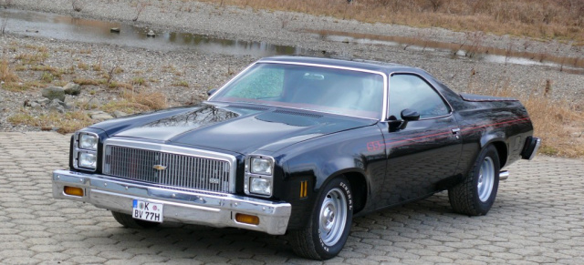 Kleinlaster mit Stil: 1977er Chevrolet El Camino: Personal Pick Up als Zweit-US-Car