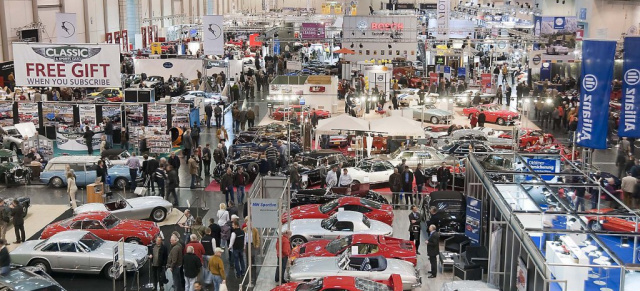 21.-25. März: 24. Techno-Classica, Essen : Oldtimer-Messe mit über 2.500 Sammler-Automobilen in 20 Messehallen und auf Freigelände