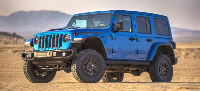 2021er Jeep Wrangler Rubicon 392: Erstmals seit 40 Jahren kommt der Jeep Wrangler mit V8-Motor!