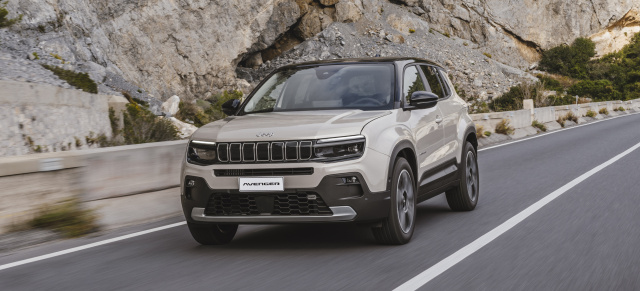 Jetzt auch als Mild-Hybrid: Neuer Antrieb für den Jeep Avenger