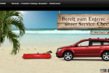 Nicht nur für Dodge-Fahrer: Dodge Schlauchboot: Schlauchboot für Service-Check 2010 
