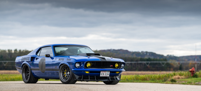 Tribute to an Unkle: Motorsport inspiriertes Muscle Car mit 520-ci-V8 Motor: 1969er Ford Mustang Mach 1 „UNKL“