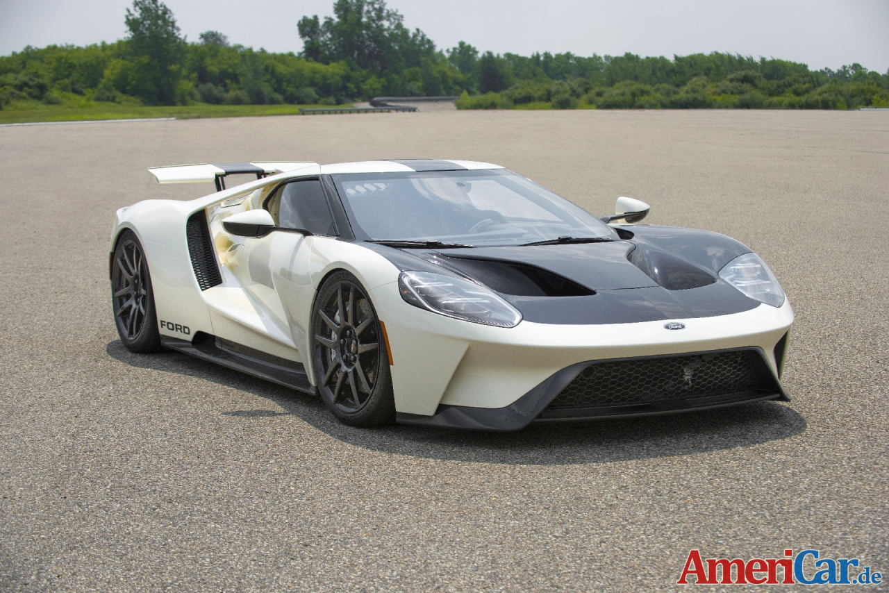 2022er Ford GTSupersportwagen Limitierte Ford GT Heritage Edition