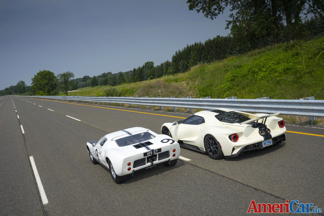 2022er Ford GT-Supersportwagen: Limitierte Ford GT Heritage Edition